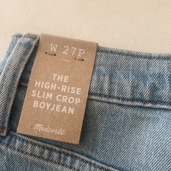 Madewell high rise crop jeans - Picture 7 of 14